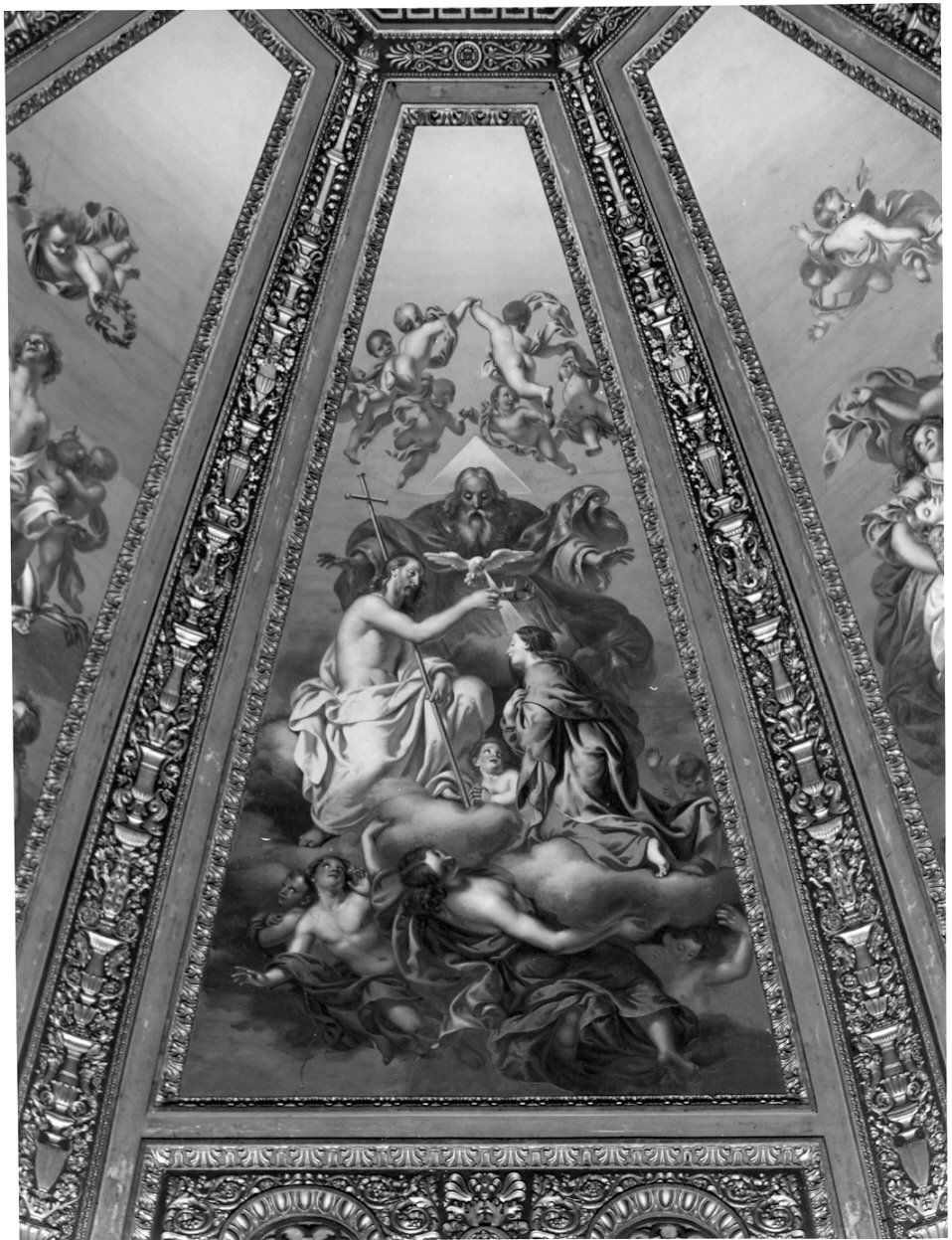 Gloria dei Santi. Incoronazione di Maria Vergine , 1840 - Tempio civico dell'Incoronata, Lodi